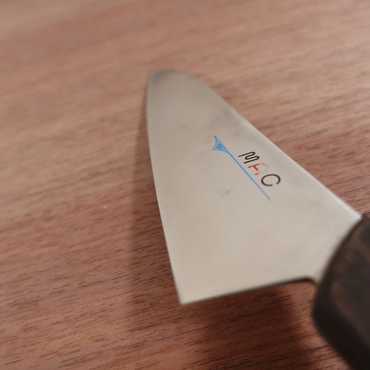 MAC Santoku Knife, Sharpened, All-Purpose Knife, Stainless Steel, Makku, 140mm