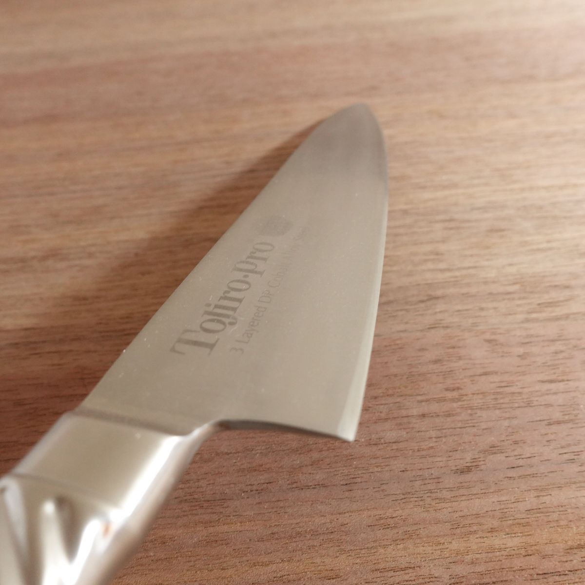 Tojiro Pro Gyuto Knife, Sharpened, All-Purpose Knife, Laminated Steel, 3-Layer DP Cobalt, 170mm