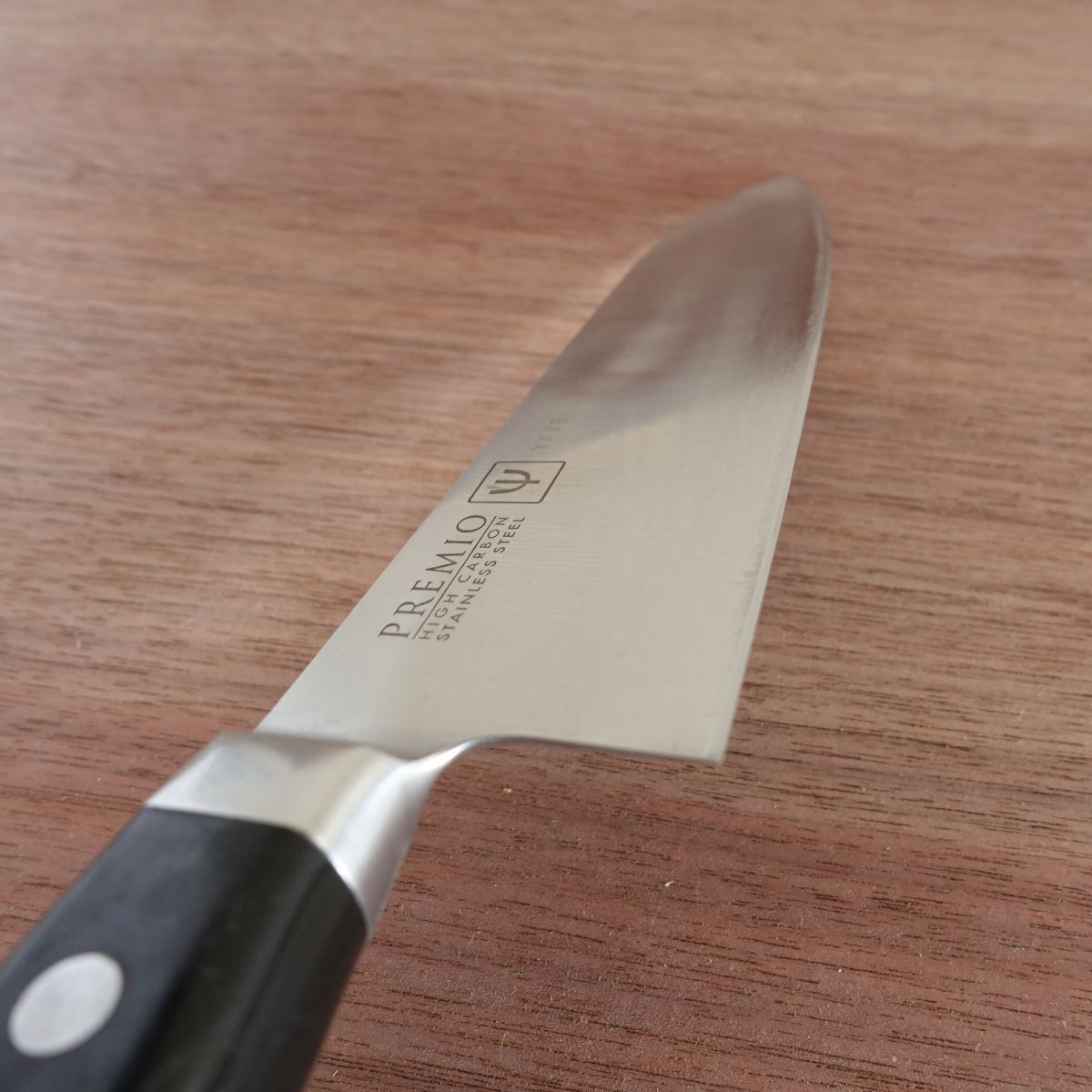 Premio Santoku Knife, Sharpened, Yaxell, All-Purpose Knife, Stainless Steel, 165mm