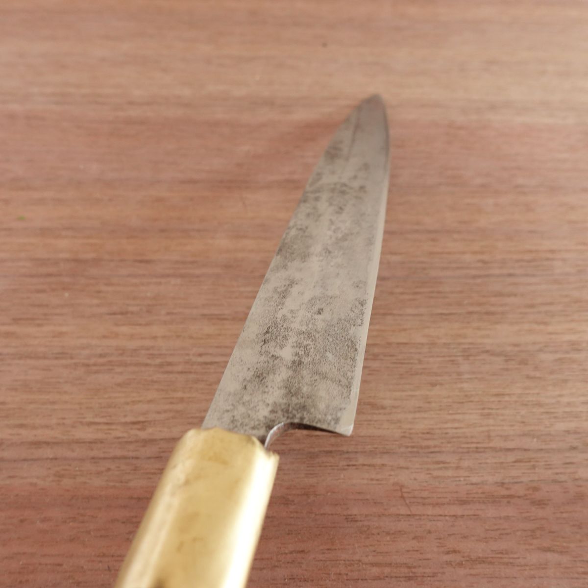Sakai Masazumi Yanagiba Knife, Sharpened, Sashimi Knife, Faded Engraving, 205mm