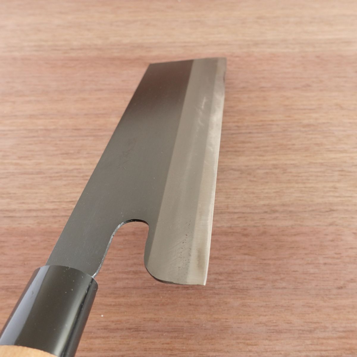 Seki Magoroku Soba Knife, Sharpened, Kurouchi Finish, Noodle Cutter, Boxed, Nearly Unused, 215mm
