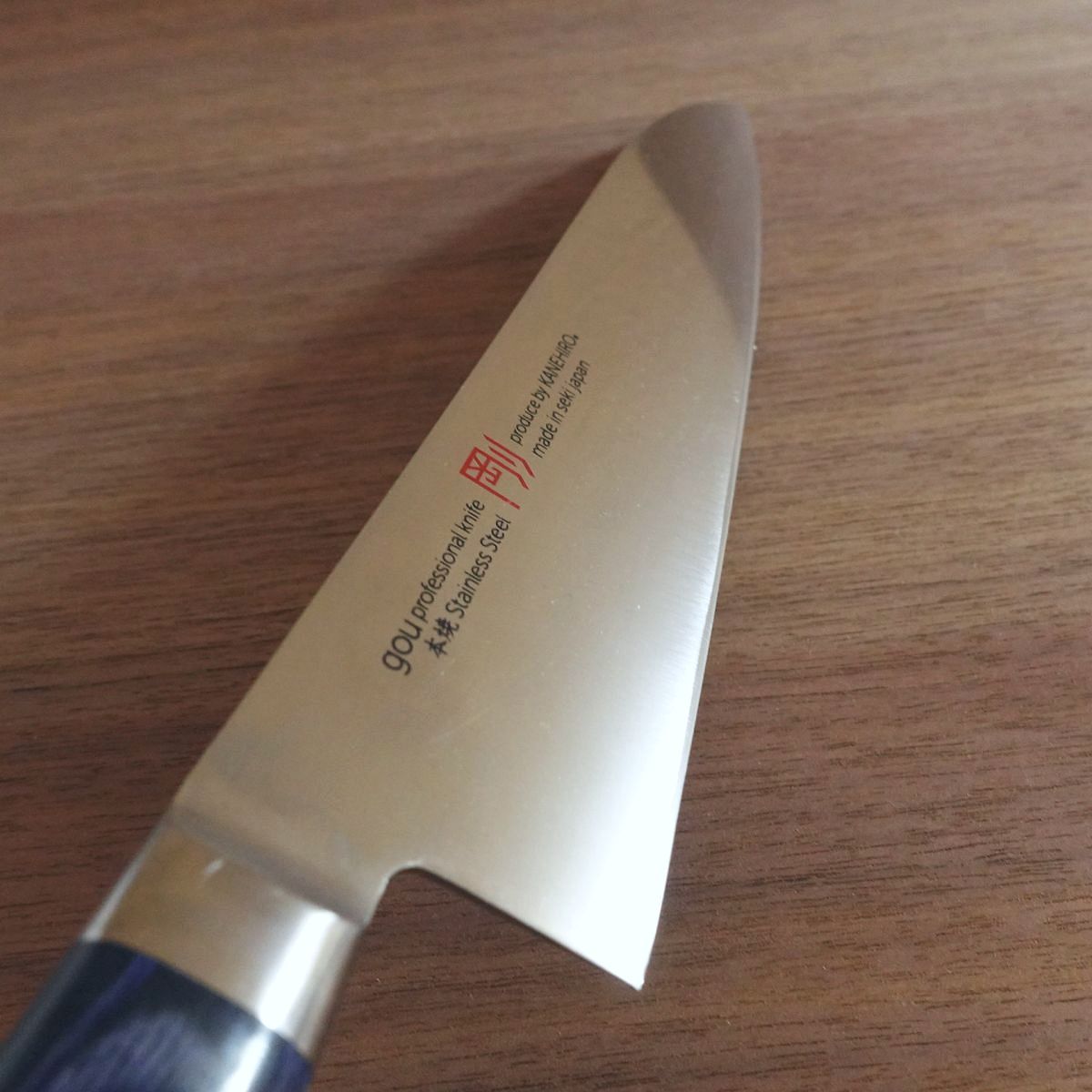 Gou Gyuto Knife, Sharpened, Chef Knife, All-Purpose Knife, Kanehiro, Stainless Steel, 240mm