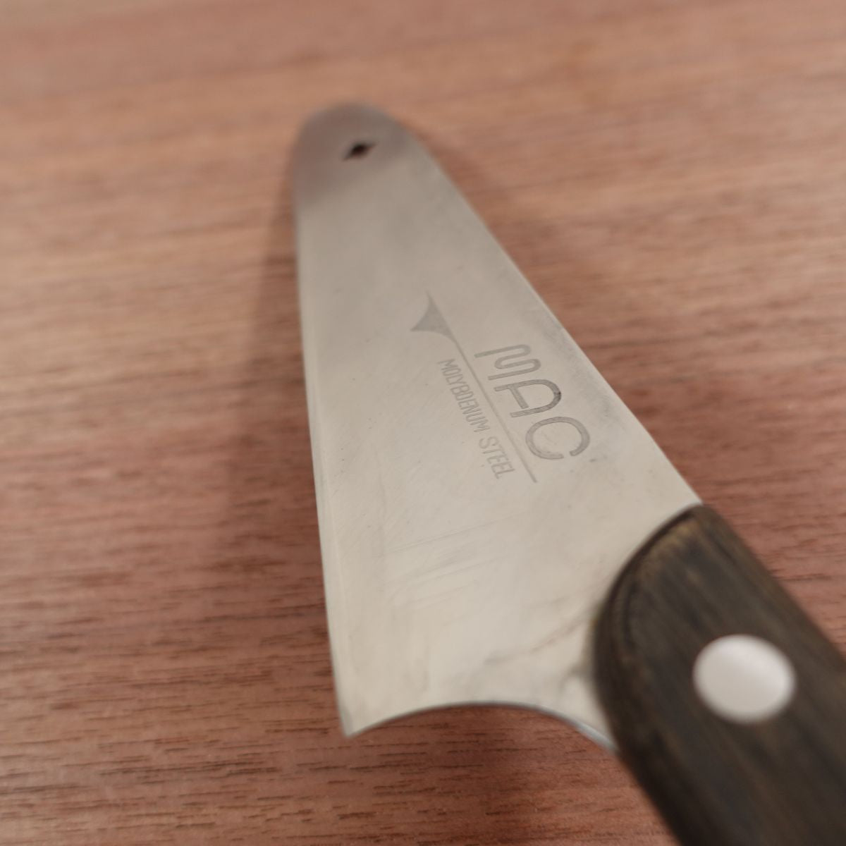 MAC Santoku Knife, Sharpened, Molybdenum Stainless Steel, All-Purpose Knife, Maku, 170mm