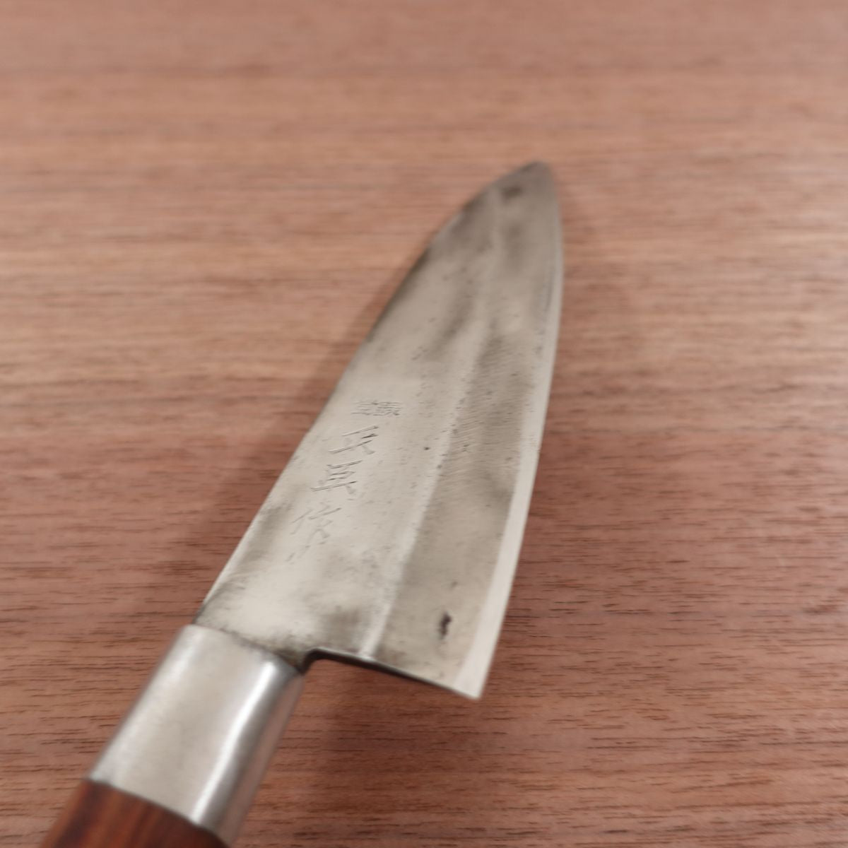 Masaomi Ai-Deba Knife, Sharpened, Thin Deba, Carbon Steel, 150mm