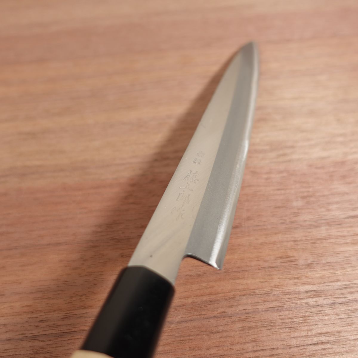 Togoro Yanagiba Knife, Sharpened, Sashimi Knife, Single Bevel, Carbon Steel, Nearly Unused Stored Item, 220mm