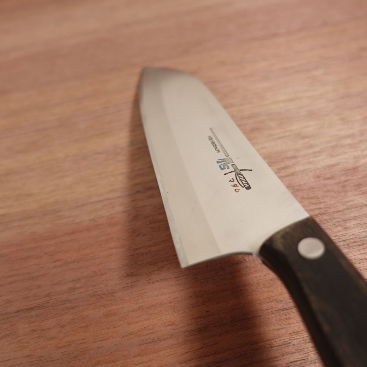 TS Madam Santoku Knife, Sharpened, Molybdenum, All-Purpose Knife, Inoguchi Hamono, 170mm