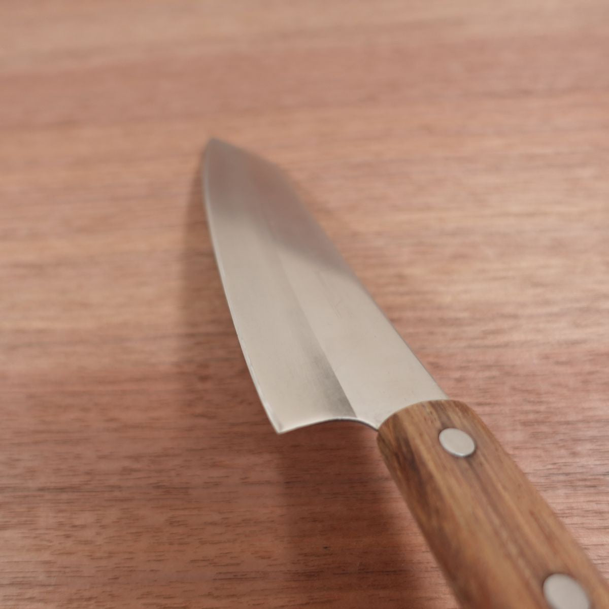 Mt. Fuji Logo Bunka Knife, Sharpened, Santoku Knife, Kiritsuke Style, Thin Blade, Kumo Fuji, Stainless Steel, 160mm