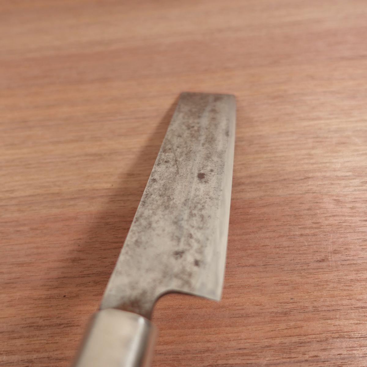 Sadanobu Usuba Knife, Sharpened, Single Bevel, Carbon Steel, Vegetable Knife, 180mm