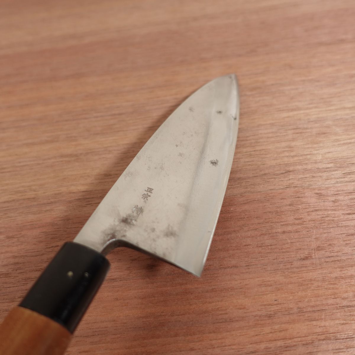 Sakai Masamune Deba Knife, Sharpened, Special, Carbon Steel, Single Bevel, 155mm