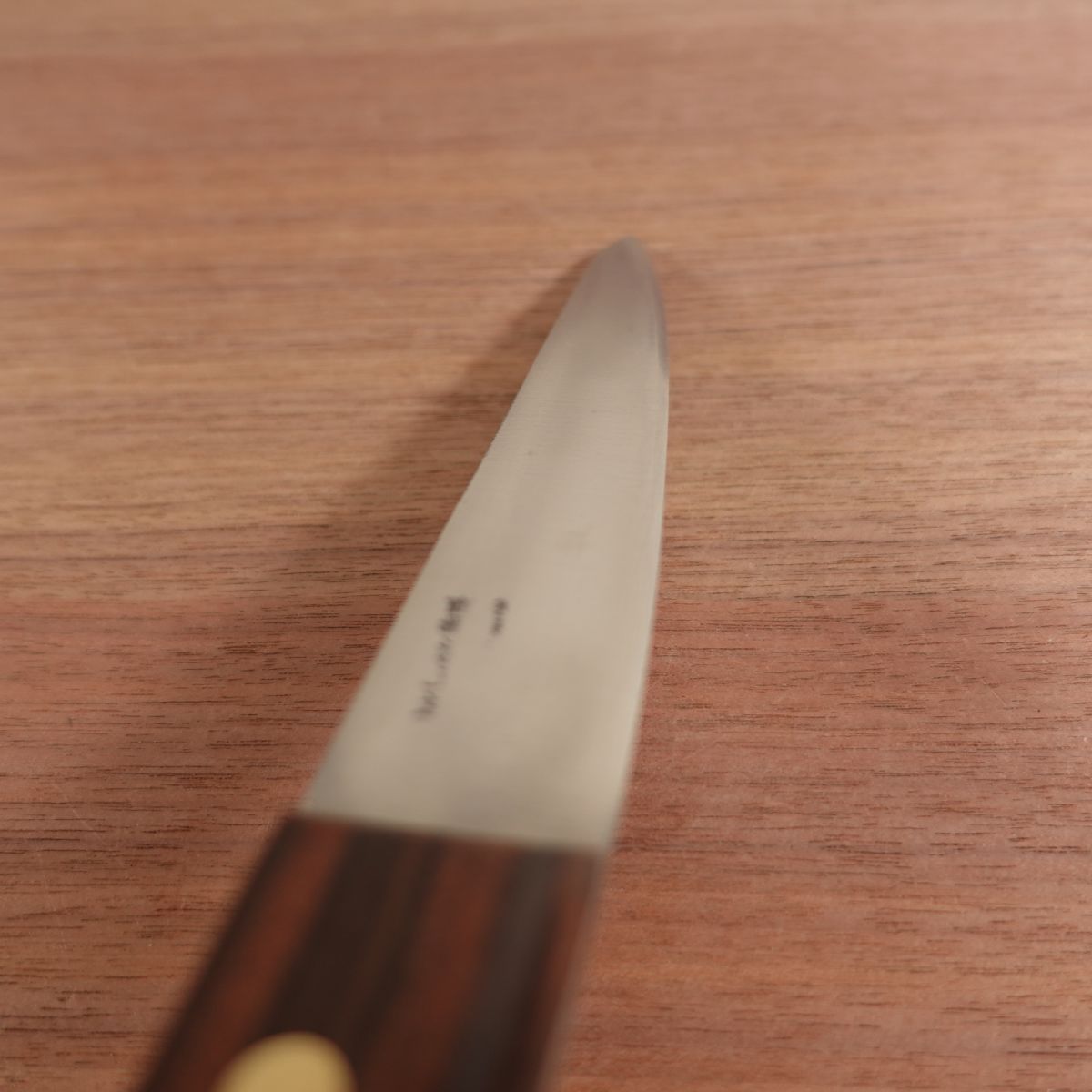 Minamoto Masamichi Honesuki Knife, Sharpened, Carbon Steel, Round Type, Garasuki, Sabaki, Boning Knife, Single Bevel, 150mm