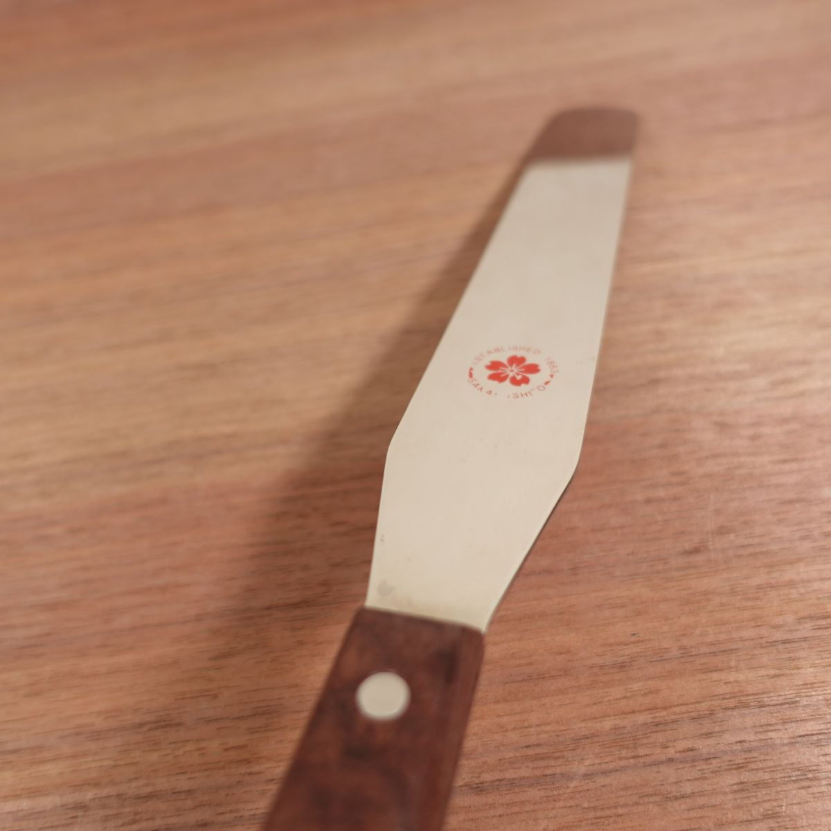 SAKAI ISHITO Palette Knife Spatula Pastry Cake Stainless Unused 230mm