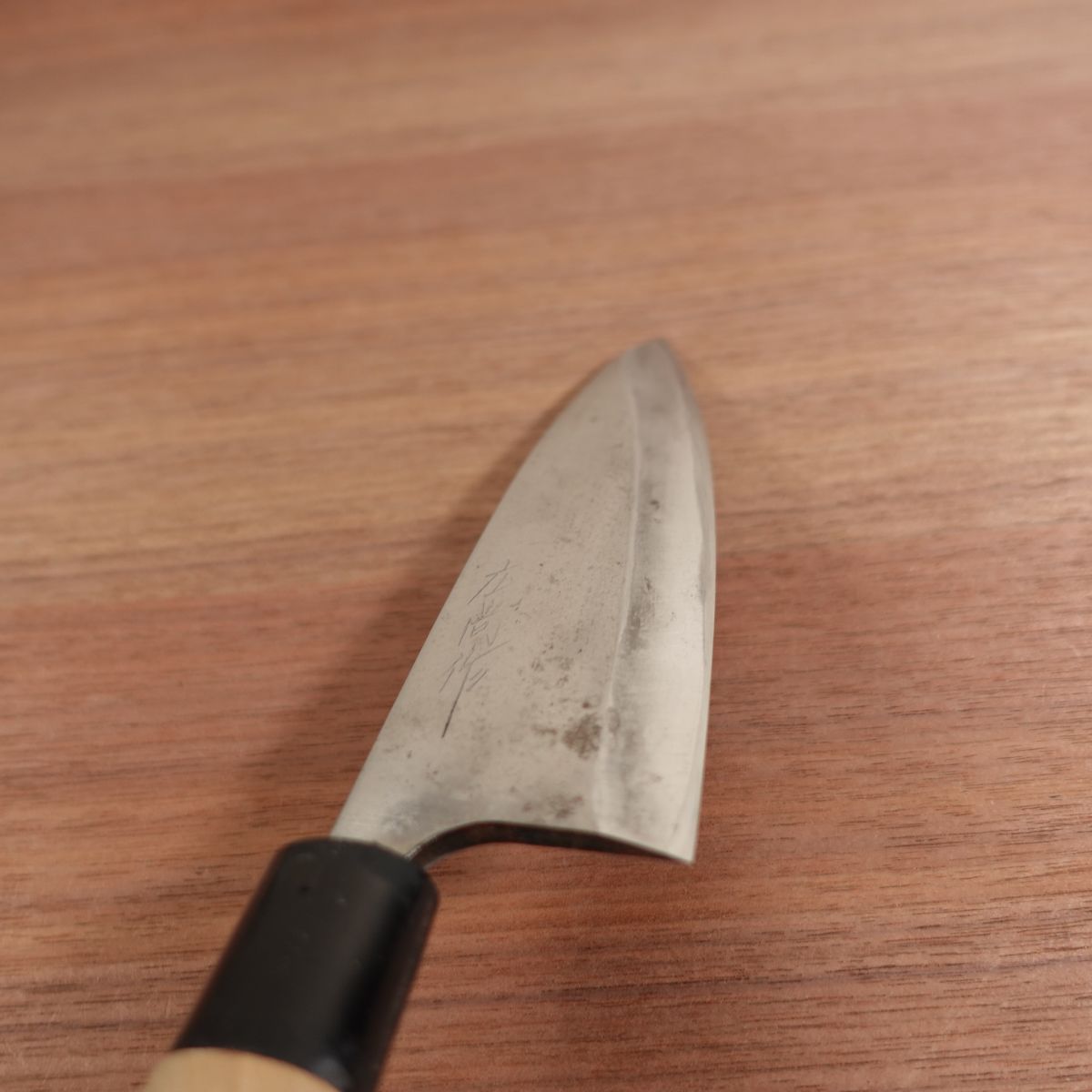 Hironao Deba Knife, Sharpened, Carbon Steel, Single Bevel, 150mm