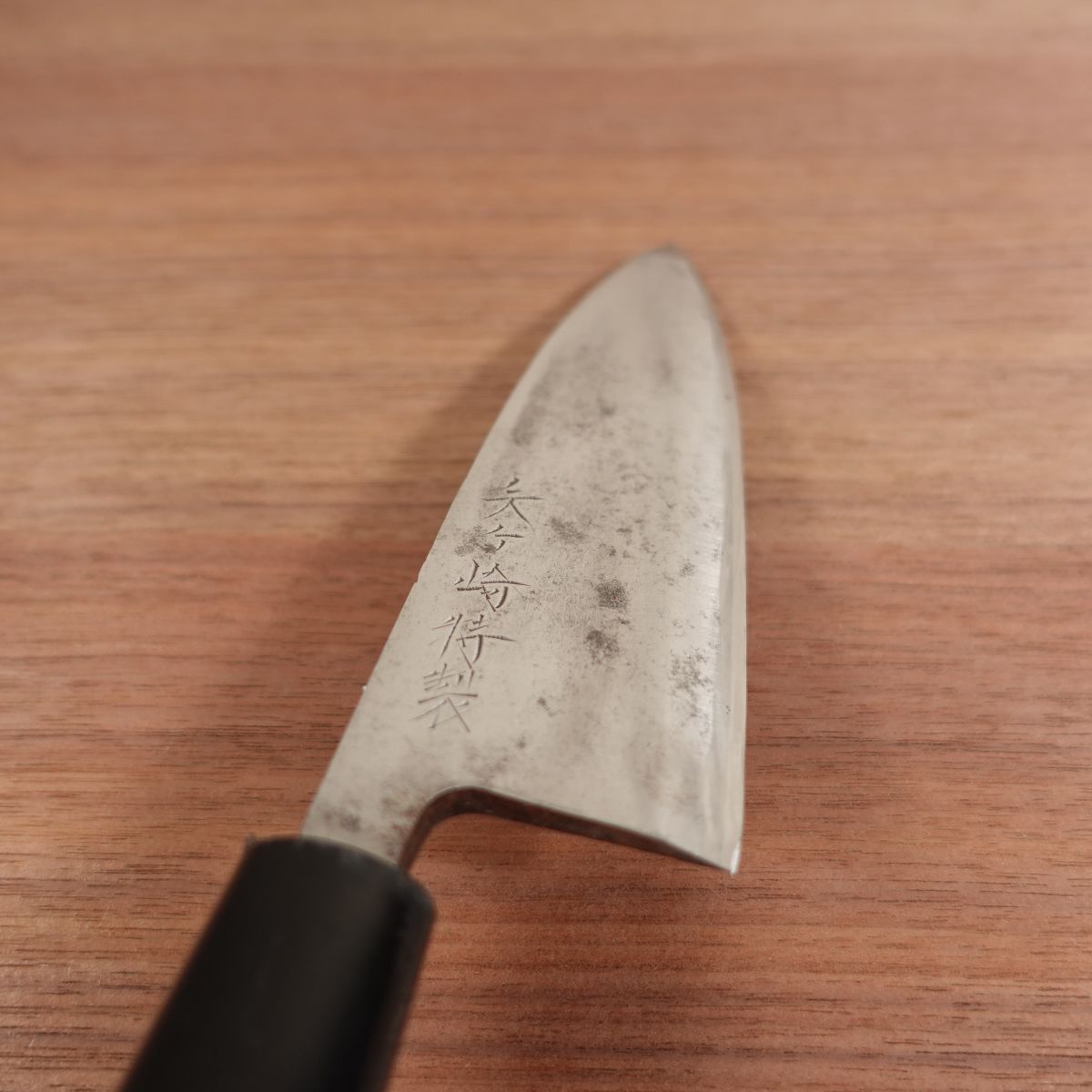 Yagasaki Deba Knife, Sharpened, Special, Carbon Steel, Single Bevel, 155mm