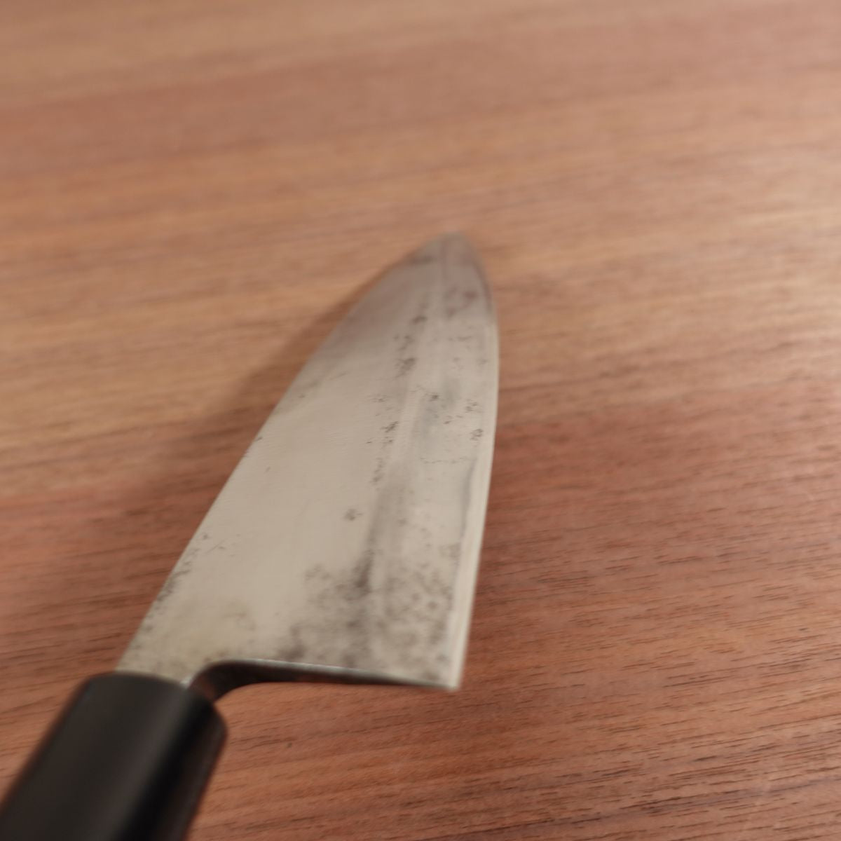 Kikuichi Deba Nara Single Bevel Carbon Steel Near-New Handle 150mm