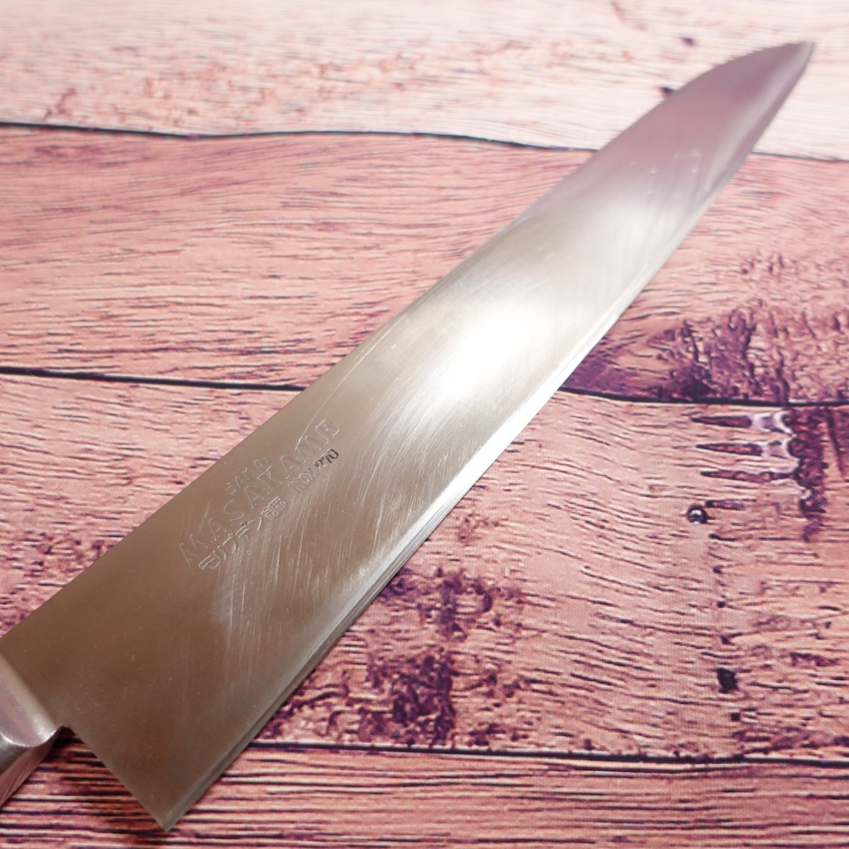 Sakai Masakane Gyuto, Sharpened, All-purpose Knife, MASAKANE INOX, Stainless Steel, Double-edged, Molybdenum, SAKAI