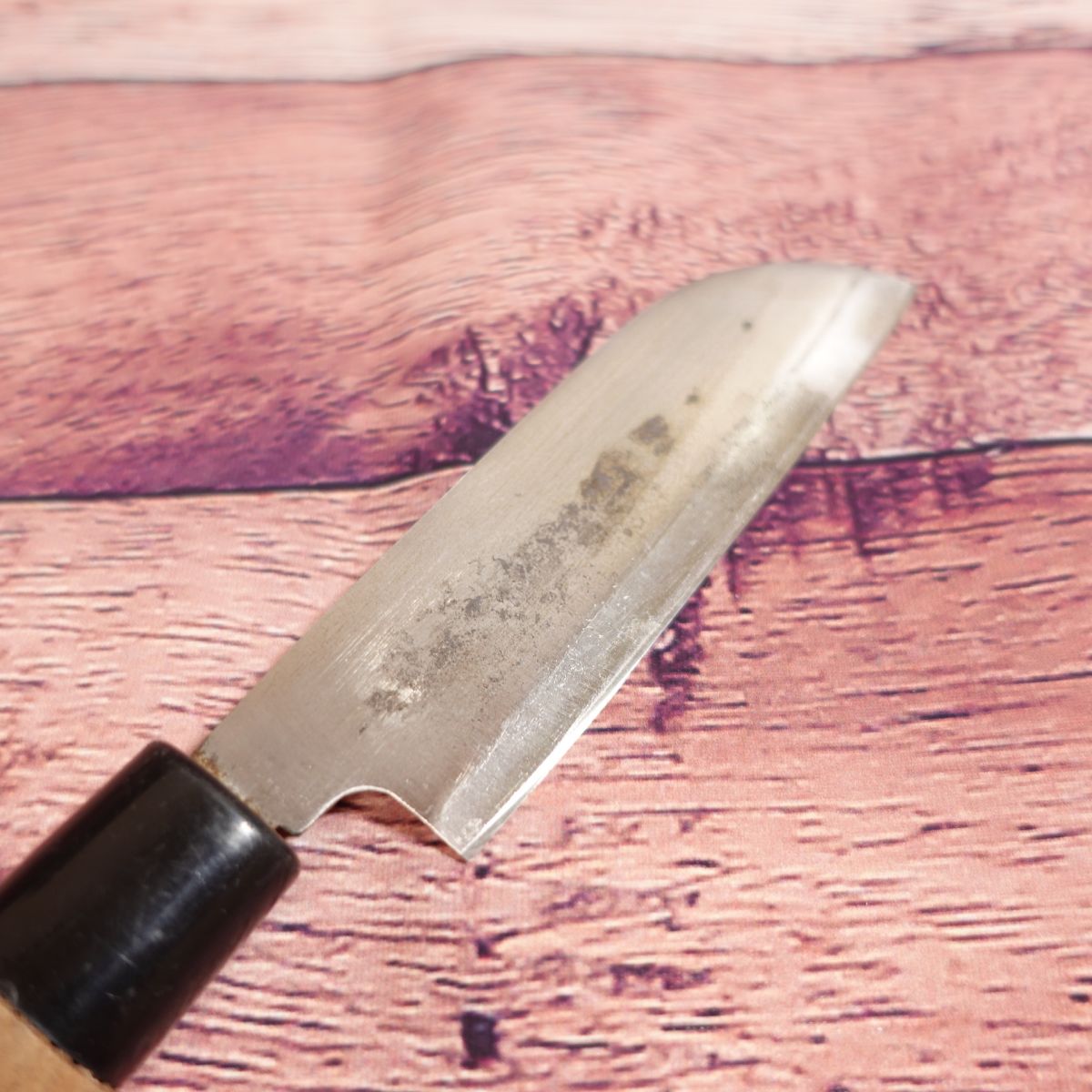 Minamoto Naotsugu Mukimono Knife, Sharpened, Double-edged, Steel, Peeling Knife, Chestnut Peeling, Chamfering