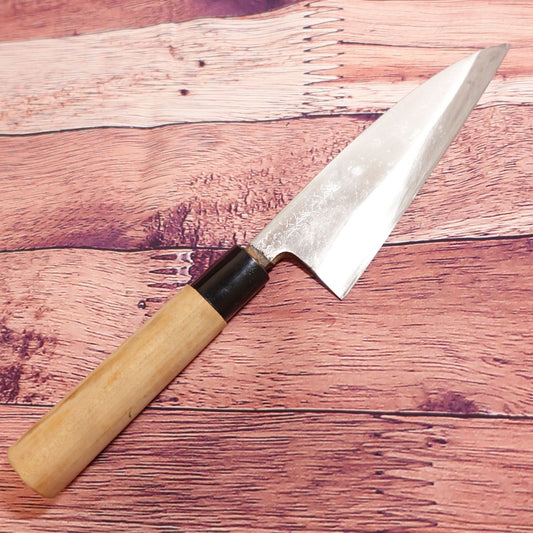 Sakai Ichimonji Ippei Deba Knife, Sharpened, Single-edged, Steel