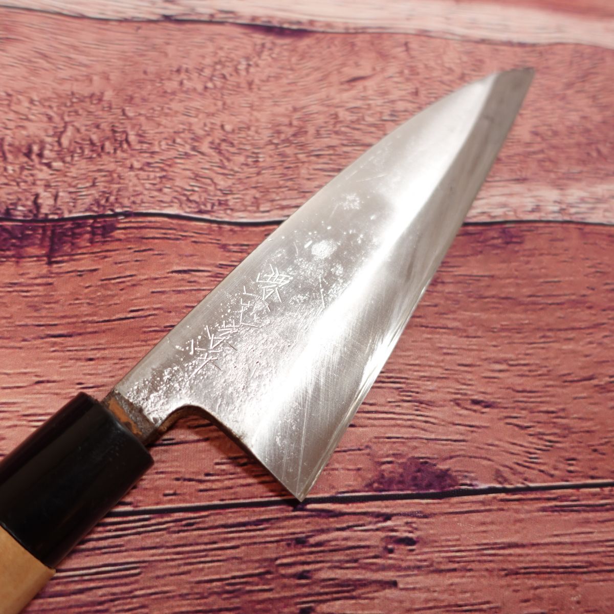 Sakai Ichimonji Ippei Deba Knife, Sharpened, Single-edged, Steel