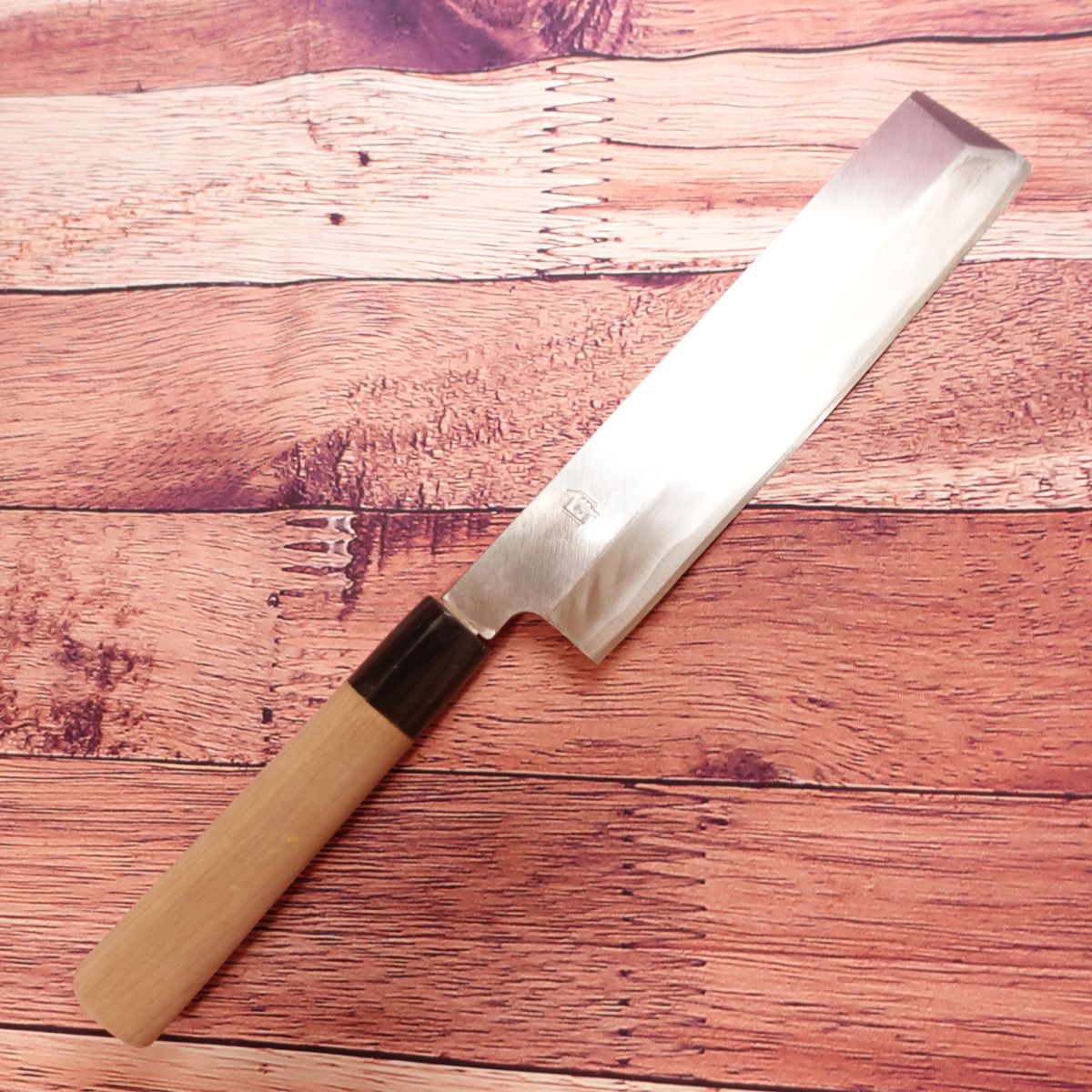 MISONO Usuba Messer, geschärft, einschneidig, Stahl, Misono Besteck, Nakiri Messer, fast unbenutzt