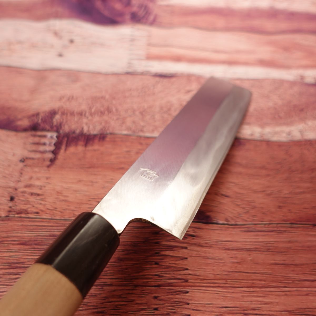 MISONO Usuba Messer, geschärft, einschneidig, Stahl, Misono Besteck, Nakiri Messer, fast unbenutzt