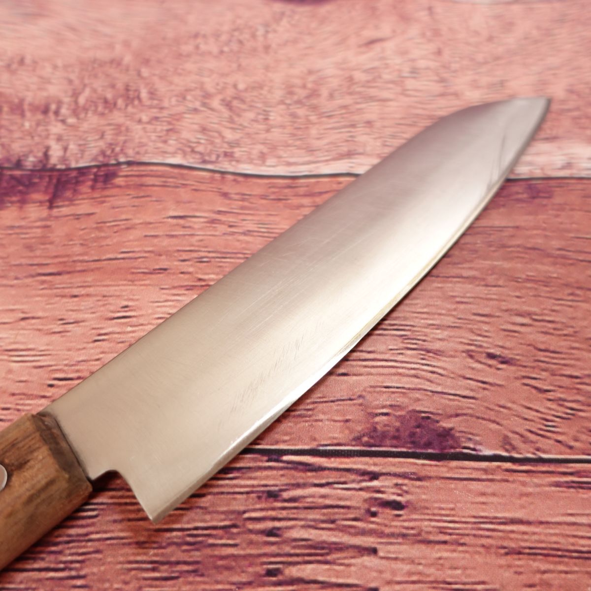 Couteau Santoku Awataguchi, aiguisé, couteau tout usage, Hon-Warikomi, 3 couches, double tranchant, acier pur Warikomi, DP