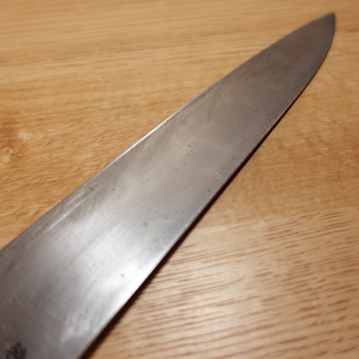 Couteau de chef Minamoto Masakane Gyuto, acier inoxydable, aiguisé, couteau tout usage, à double tranchant