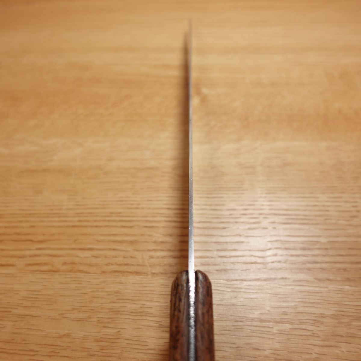 Minamoto Masakane Gyuto, Kochmesser, Edelstahl, geschärft, Allzweckmesser, zweischneidig