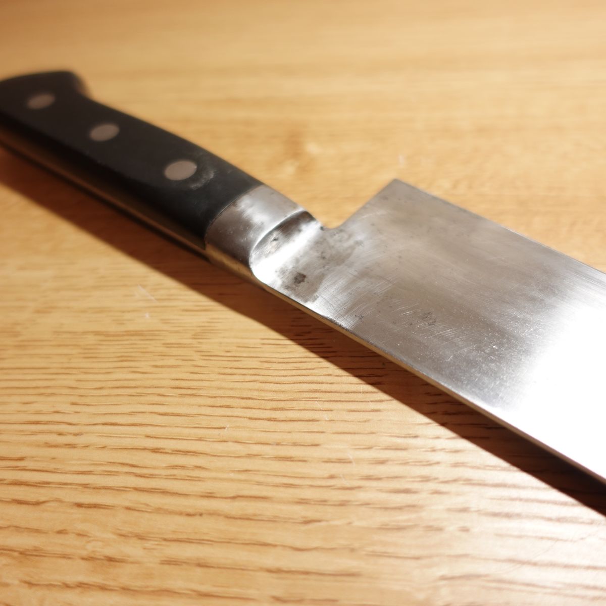 Masahiro Gyuto, Couteau de chef, aiguisé, acier japonais, avec autocollant, Masahiro enregistré, Couteau tout usage, Couteau occidental, à double tranchant