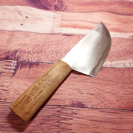 Kunishige Tatami Knife, Sharpened, Osaka Tenroku, Single-edged, Steel, Round Knife, Deba, Special Knife, Harvesting