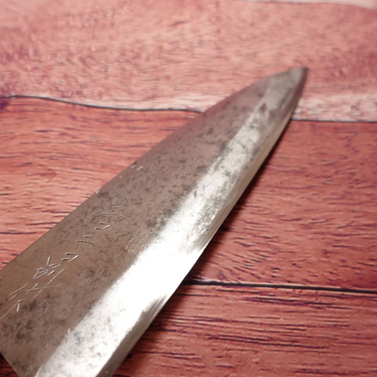 Sakai Kiyotada Nikokiko Betsu Saku Deba Knife, Sharpened, Single-edged, Steel