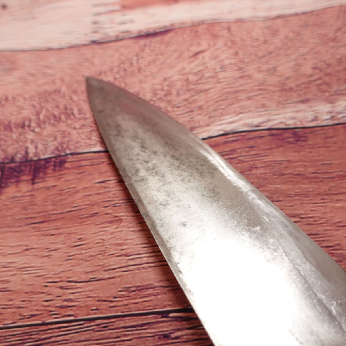 Sakai Kiyotada Nikokiko Betsu Saku Deba Knife, Sharpened, Single-edged, Steel