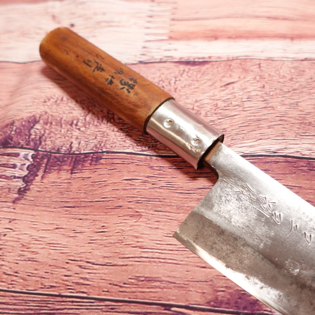 Sakai Kiyotada Nikokiko Betsu Saku Deba Knife, Sharpened, Single-edged, Steel