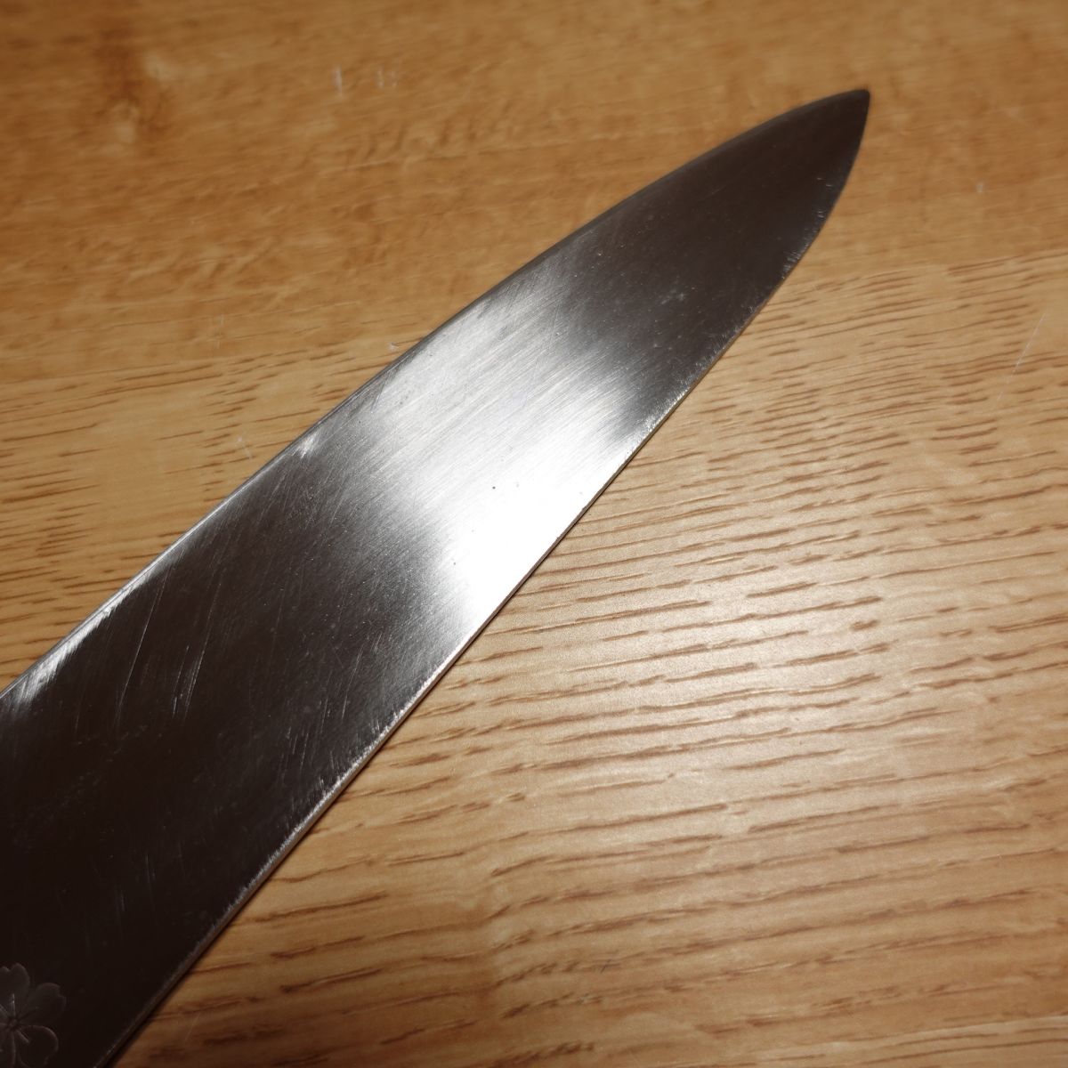 Sakai Ishito Sadamune Gyuto, Couteau de chef, aiguisé, acier inoxydable au molybdène, couteau occidental, à double tranchant