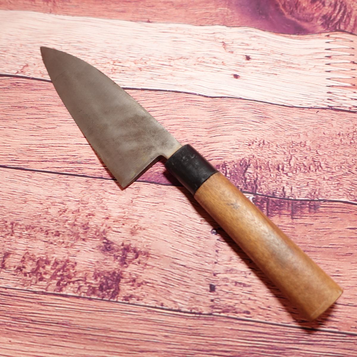 Tadamune Saku Deba Knife, Sharpened, Single-edged, Steel, With Special Steel Betsu Saku Sticker