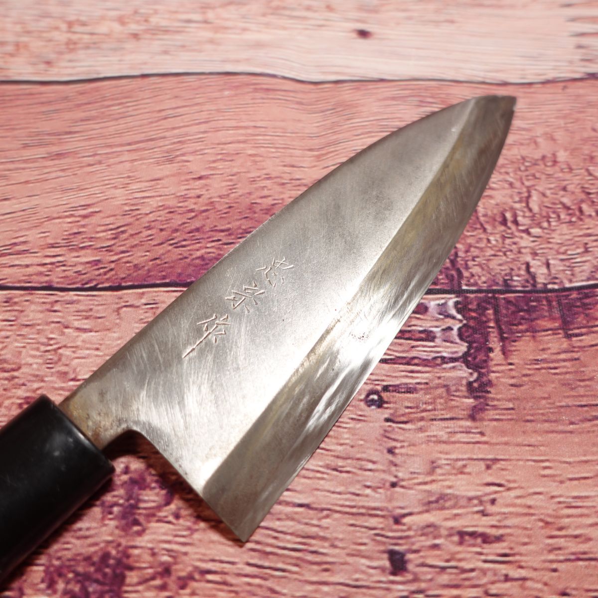 Tadamune Saku Deba Knife, Sharpened, Single-edged, Steel, With Special Steel Betsu Saku Sticker