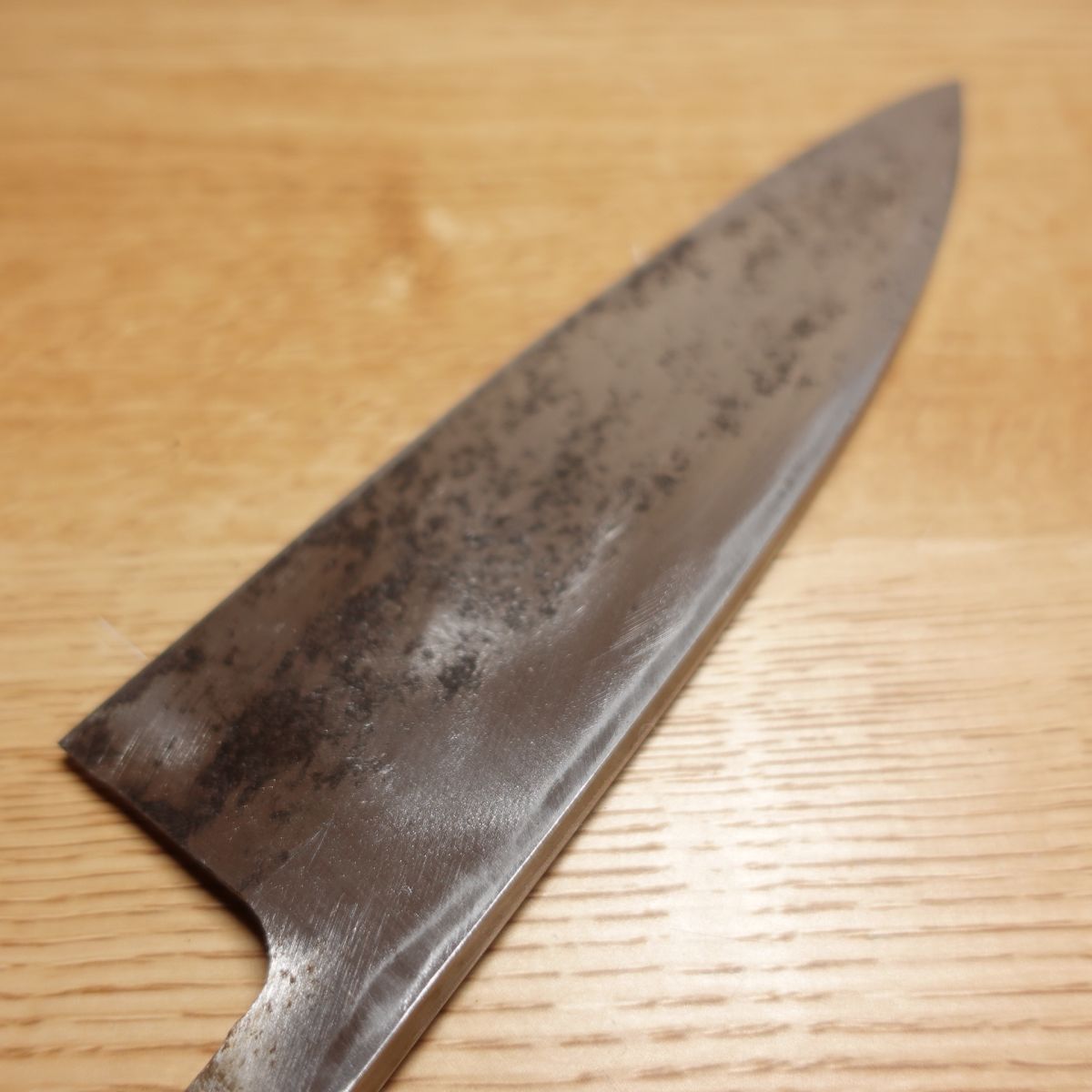 Seki-Magoroku Ginju Deba Knife, Sharpened, Single-edged