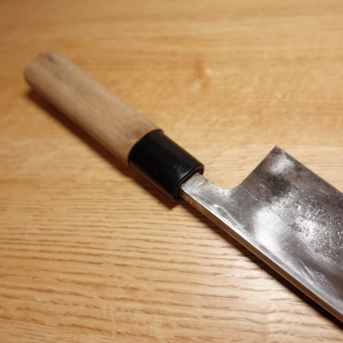 Seki-Magoroku Ginju Deba Knife, Sharpened, Single-edged