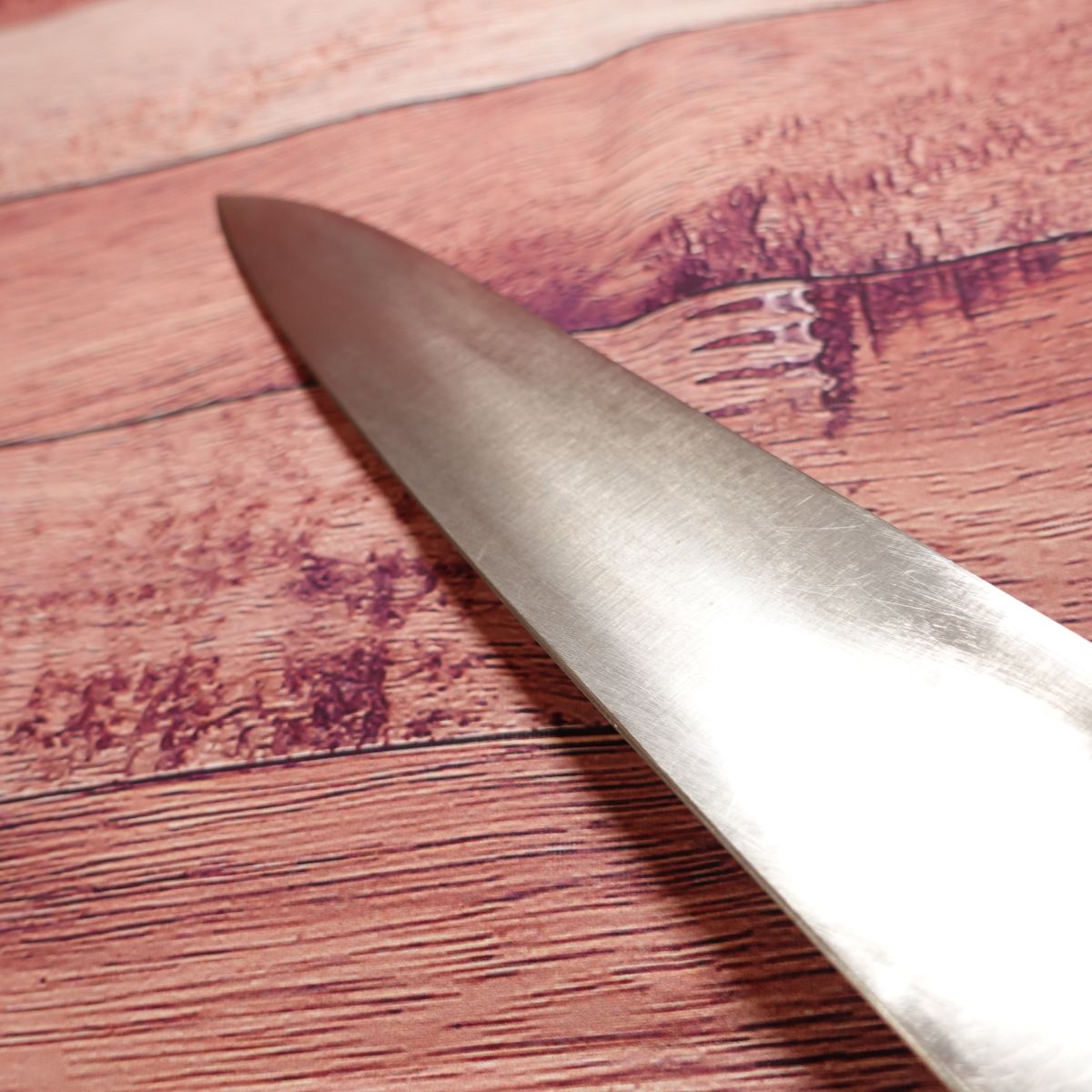 Masahiro Saku Gyuto, Couteau de chef, aiguisé, à double tranchant, en acier