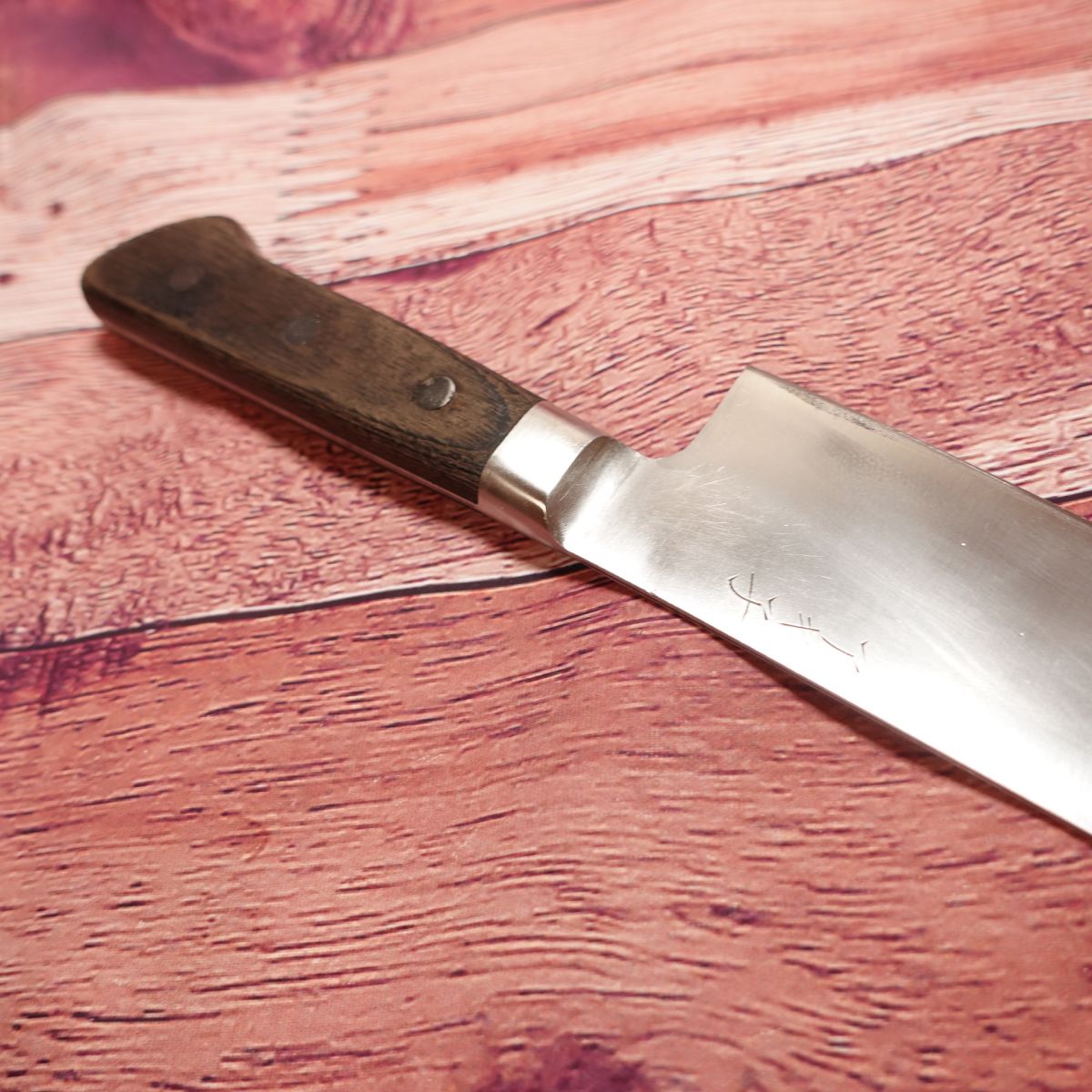 Tosa Tsuboya Santoku Knife, Sharpened, All-purpose Knife, Hon-Warikomi, Gyuto, Chef’s Knife, Double-edged, With Name Engraving