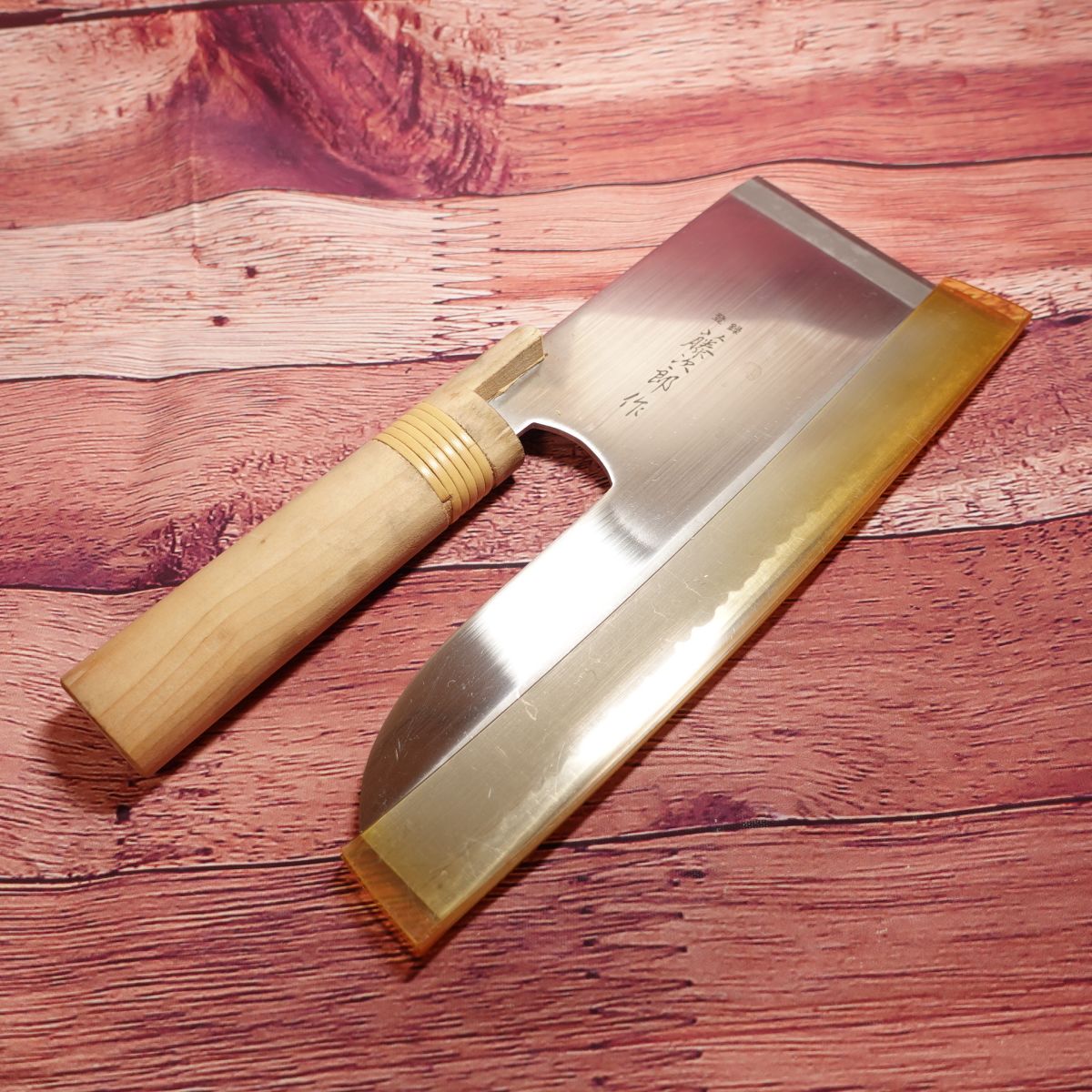 Tojiro Soba-kiri Knife, Sharpened, Menkiri Knife, Soba Cutter, With Blade Cover, Protective Coating