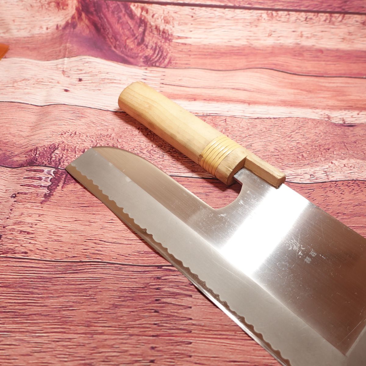 Tojiro Soba-kiri Knife, Sharpened, Menkiri Knife, Soba Cutter, With Blade Cover, Protective Coating