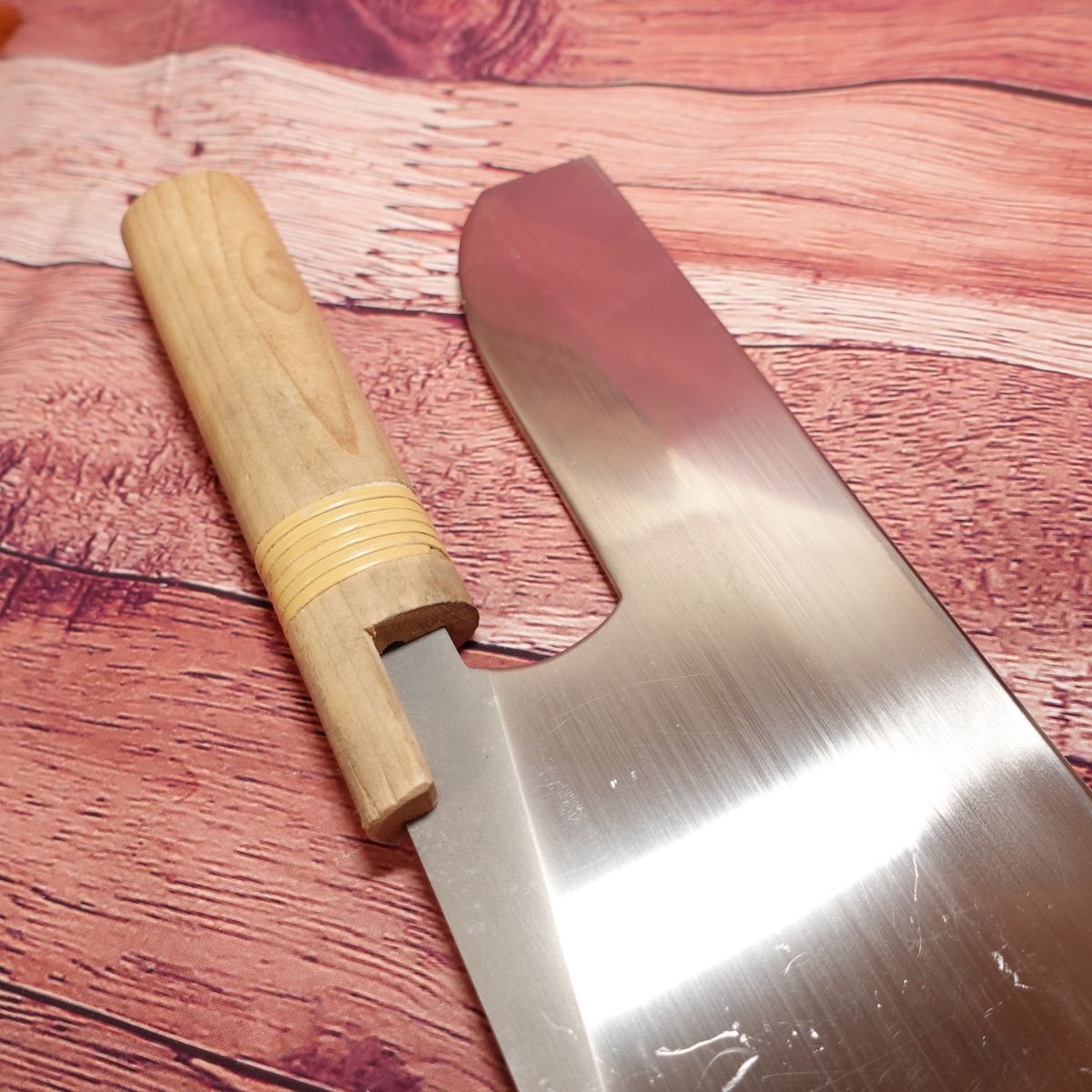 Couteau Tojiro Soba-kiri, aiguisé, couteau Menkiri, coupe-soba, avec couvercle de lame, revêtement protecteur