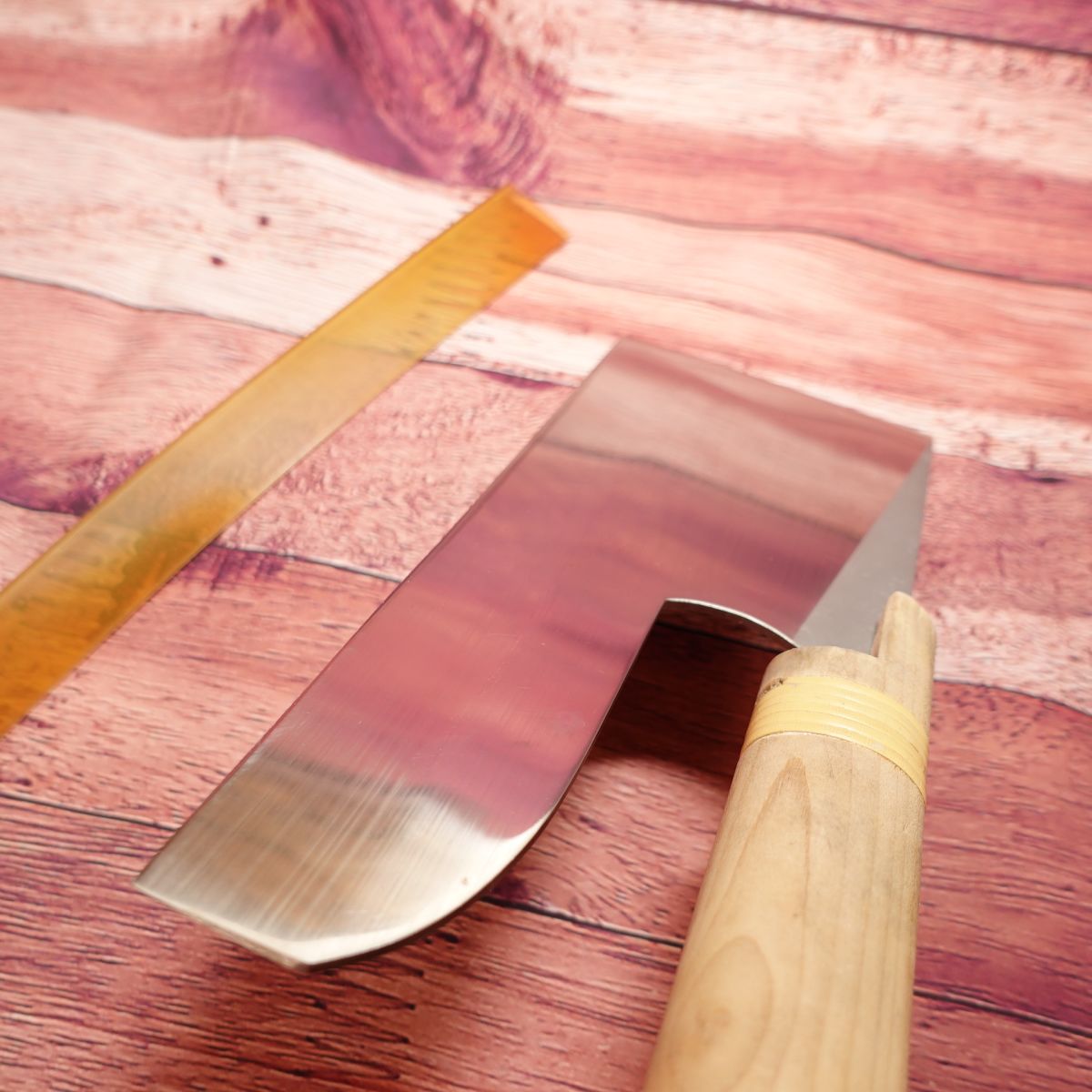 Tojiro Soba-kiri Knife, Sharpened, Menkiri Knife, Soba Cutter, With Blade Cover, Protective Coating