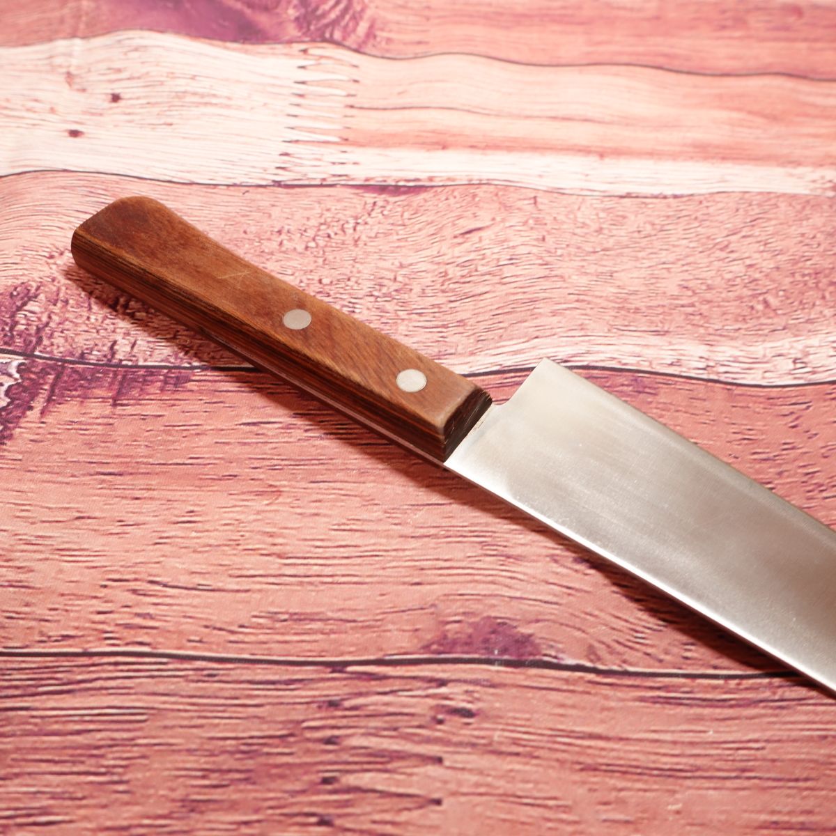 Seki-Magoroku Momoyama Gyuto, Couteau de chef, Aiguisé, Couteau tout usage, Couteau Santoku, Hon-Warikomi, 3 couches, KAI, Double tranchant