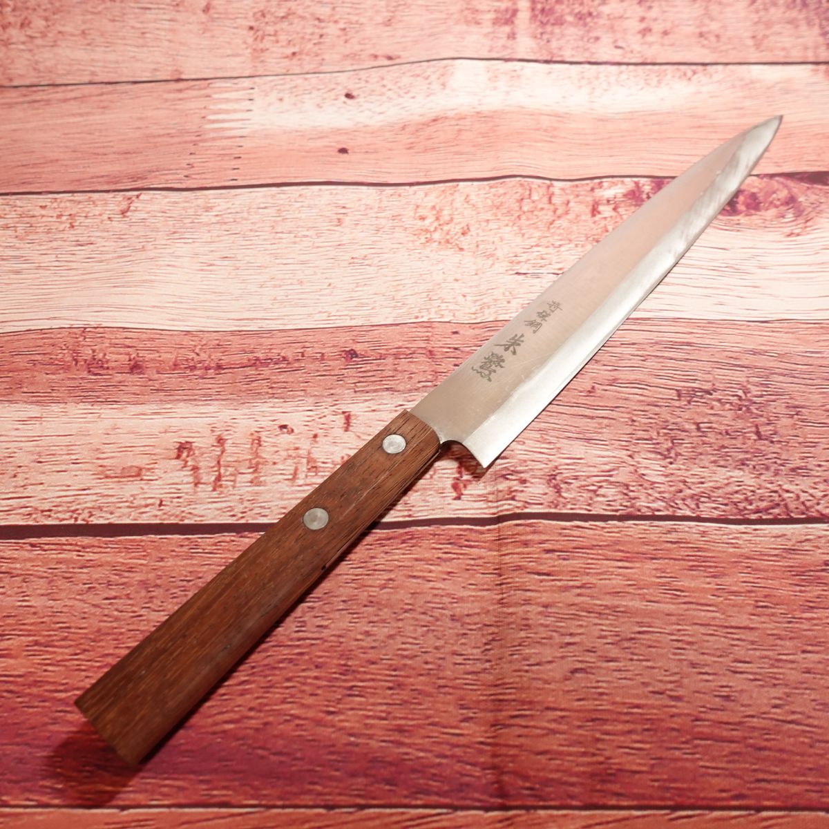 Toki Yanagiba Knife, Sharpened, Sashimi Knife, Special Steel, Stainless Steel, Single-edged, Thin, Lightly Used