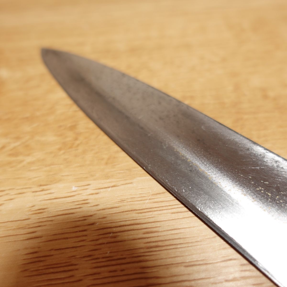 Gensho Sashimi Knife, Sharpened, Yanagiba Knife, Double-edged, Thin