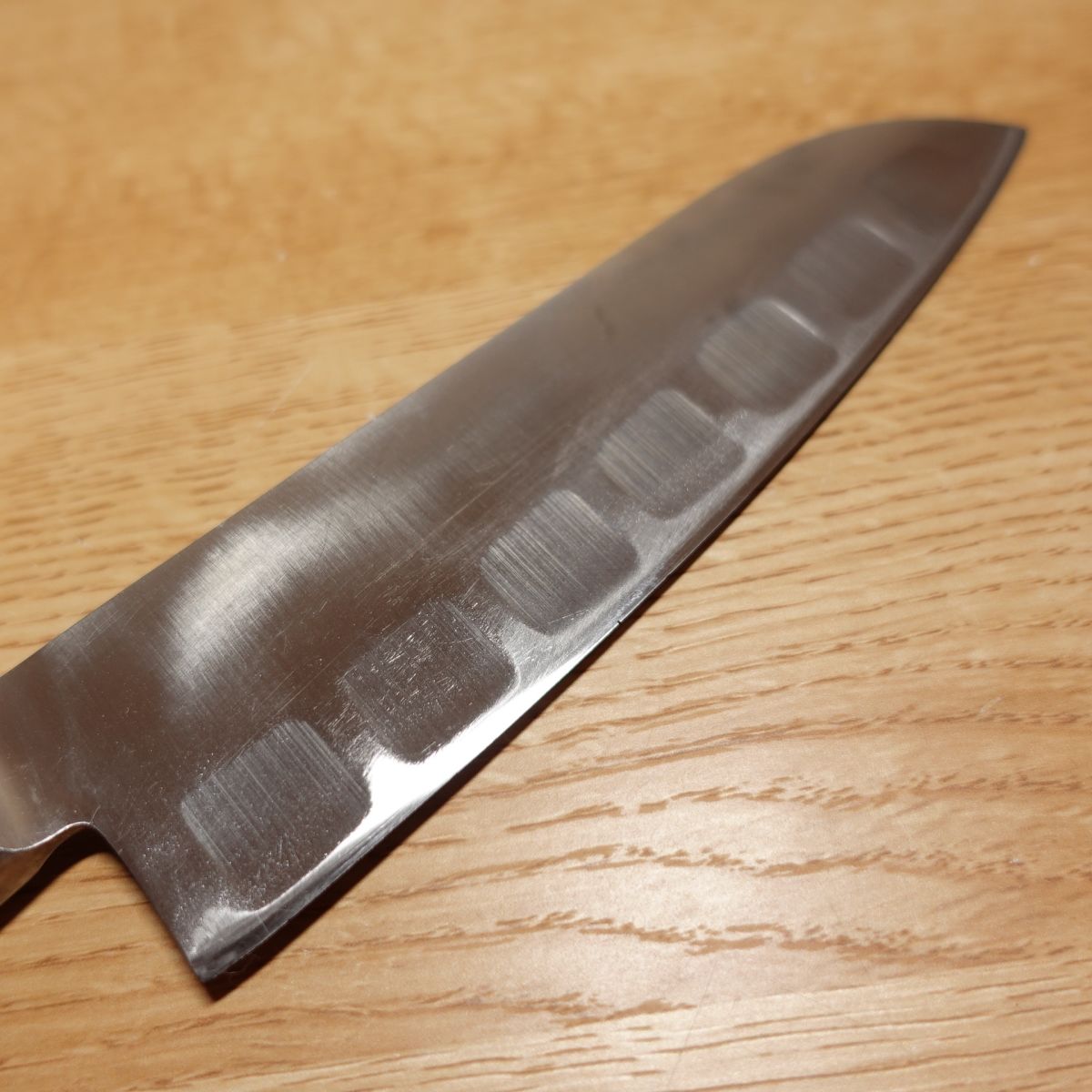 TOSHU Santoku Knife, Sharpened, All-purpose, Western Knife, Divots, Dimpled, Double-edged