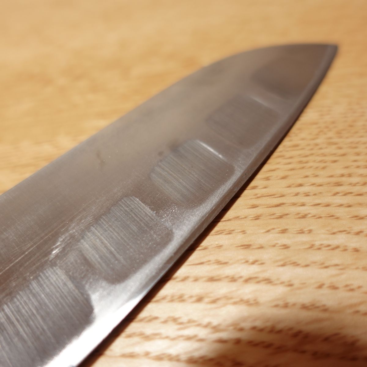 TOSHU Santoku Knife, Sharpened, All-purpose, Western Knife, Divots, Dimpled, Double-edged