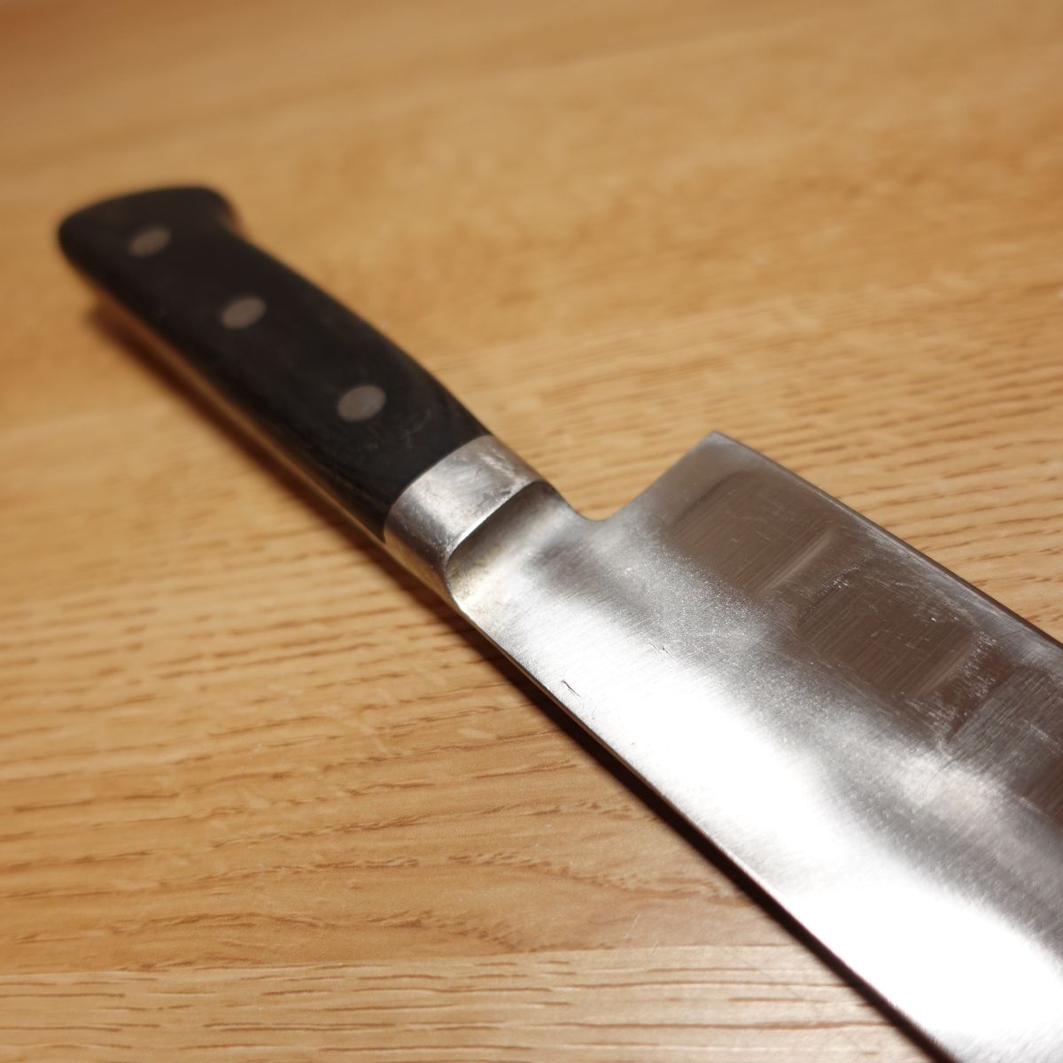 TOSHU Santoku Knife, Sharpened, All-purpose, Western Knife, Divots, Dimpled, Double-edged