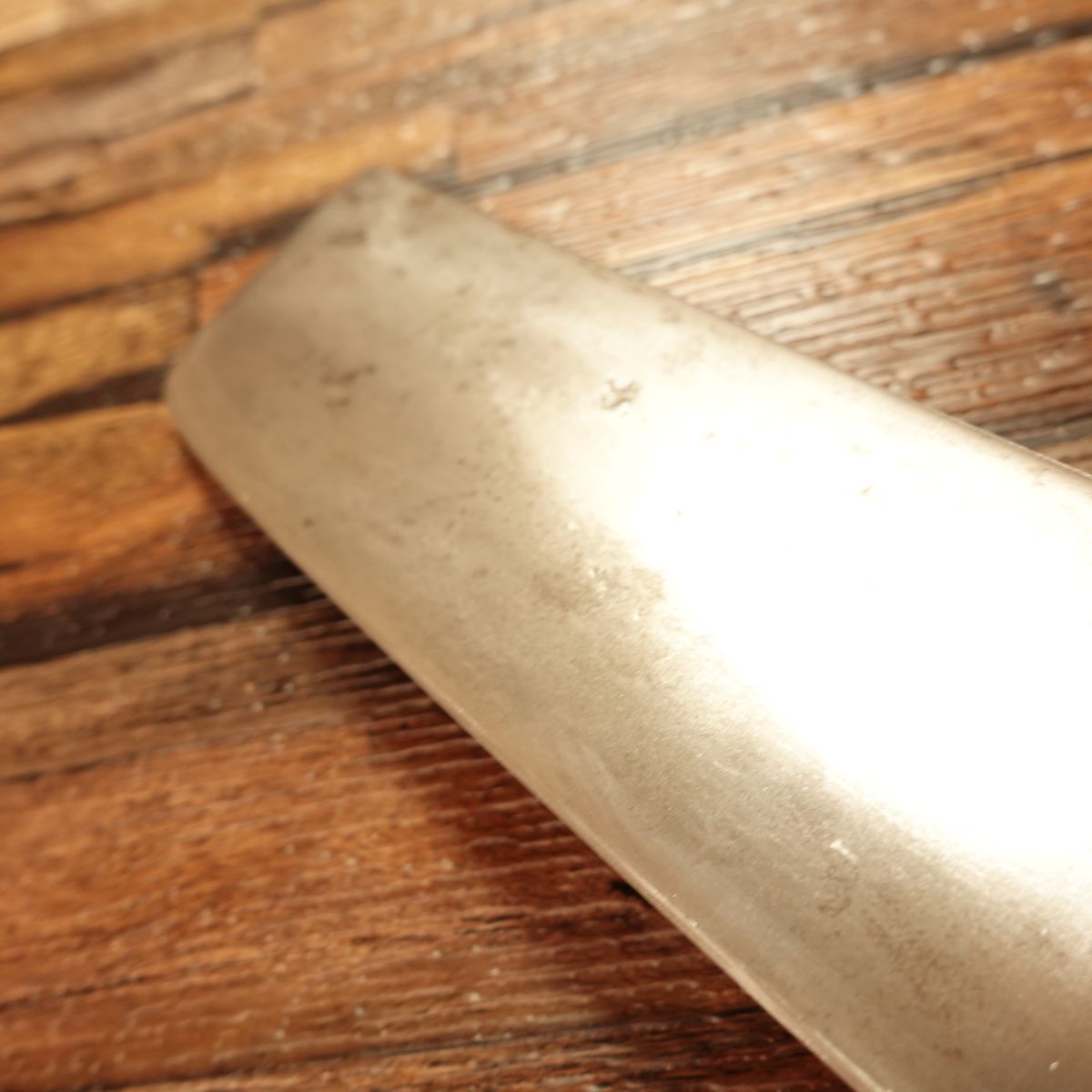 Hana Satsuki Nakiri Knife, Sharpened, Hon-Warikomi, 3-layered, Double-edged, Japanese Knife, Thin Blade, Vegetable Knife